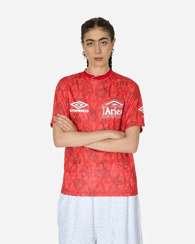 Umbro Roses Football Jersey Red