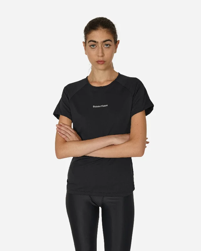 Short Sleeve Fitted Tee Black