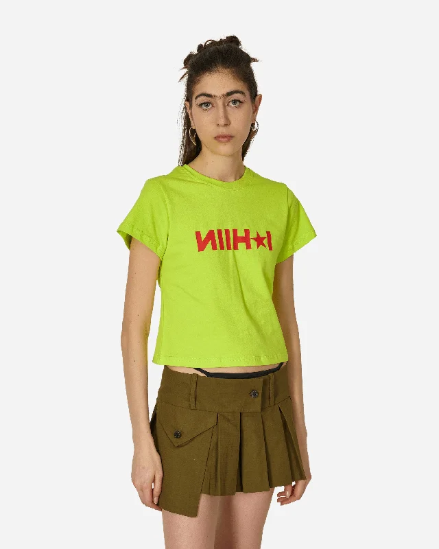 High Star Baby Tee Neon Yellow