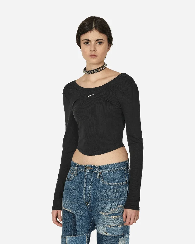 Chill Knit Longsleeve Top Black