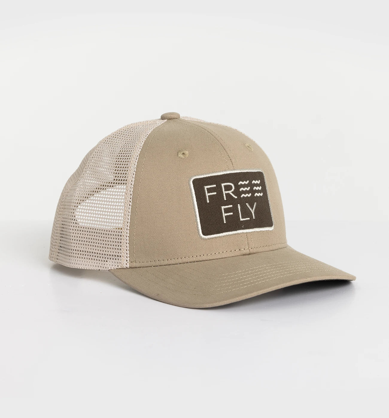 Wave Trucker Hat - Khaki