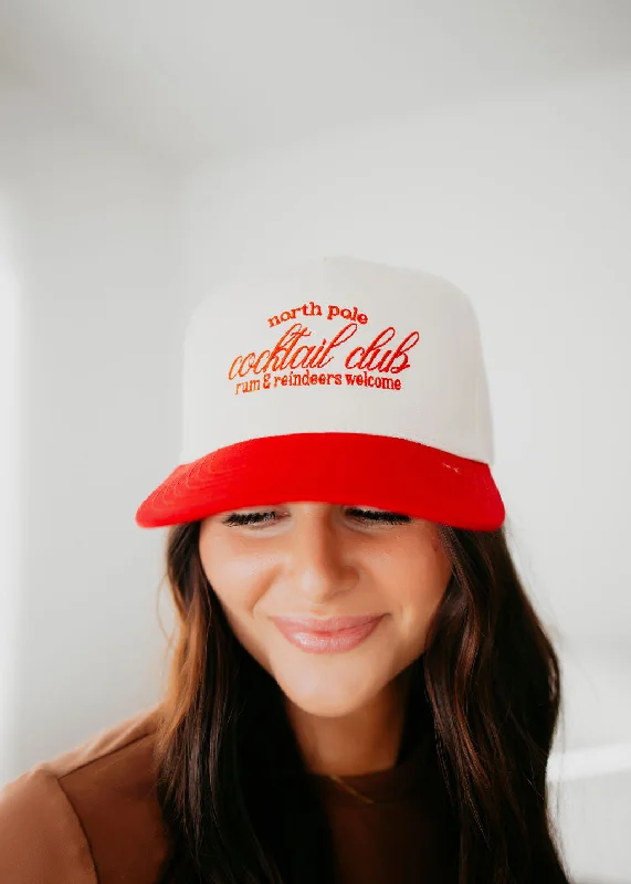 North Pole Cocktail Club Trucker Hat