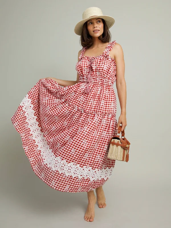 Picnic Plaid Dress