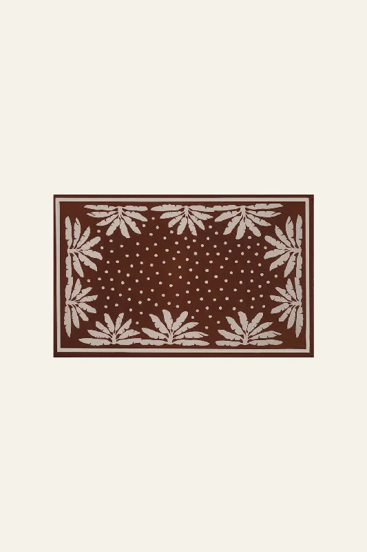 La Jungla Shawl in Chocolate