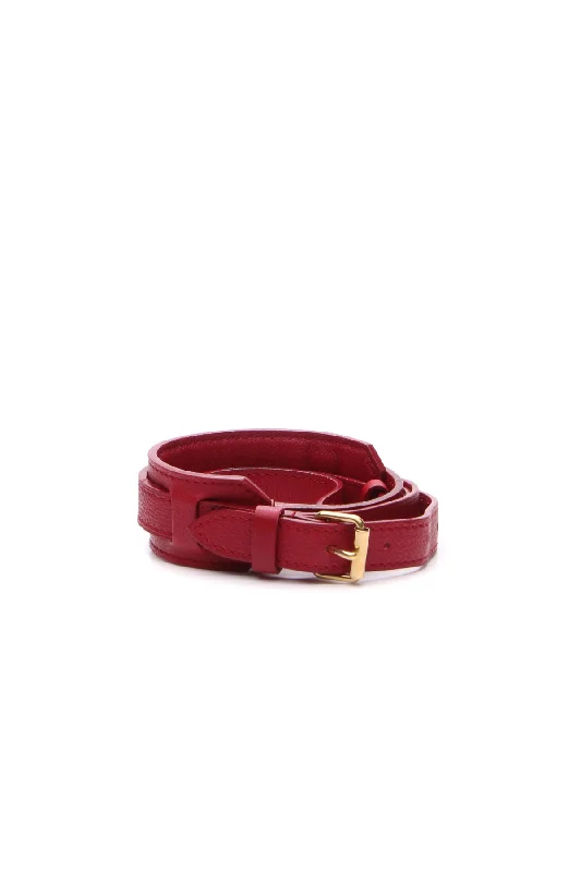 Bandouliere Strap & Clochette Set - Red