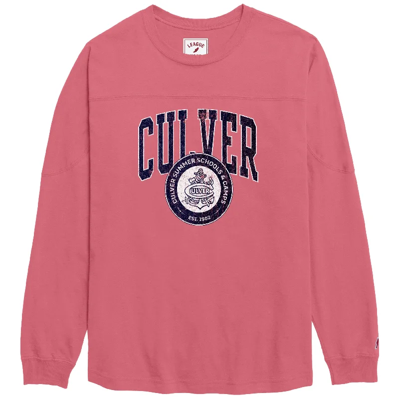 Throwback Long Sleeve Tee - Nantucket Red