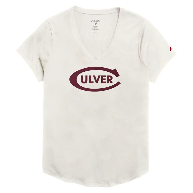 Womens Tri-Flex Voop Tee - Ivory