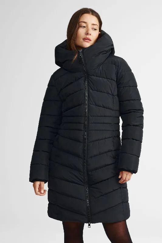 Manteau d'hiver long matelassé - Femme