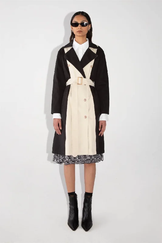 SHORT TRENCH COAT