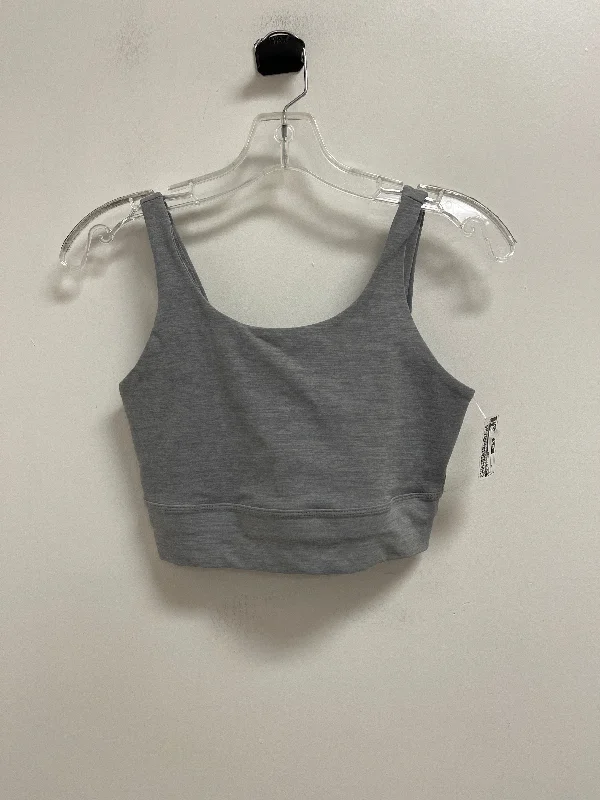 Athletic Bra By Nike Apparel In Grey, Size: S