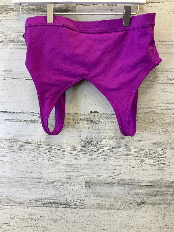 Athletic Bra By Zyia In Purple, Size: Xl