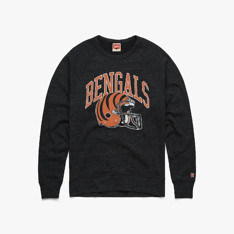 Cincinnati Bengals Helmet Crewneck