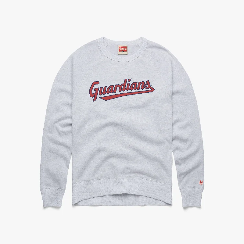 Cleveland Guardians Jersey Logo Crewneck