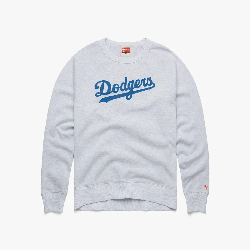 Los Angeles Dodgers Jersey Logo Crewneck