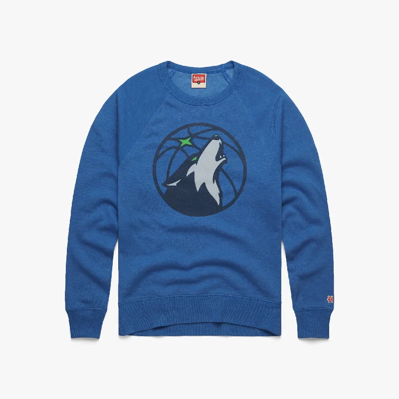 Minnesota Timberwolves Logo Crewneck