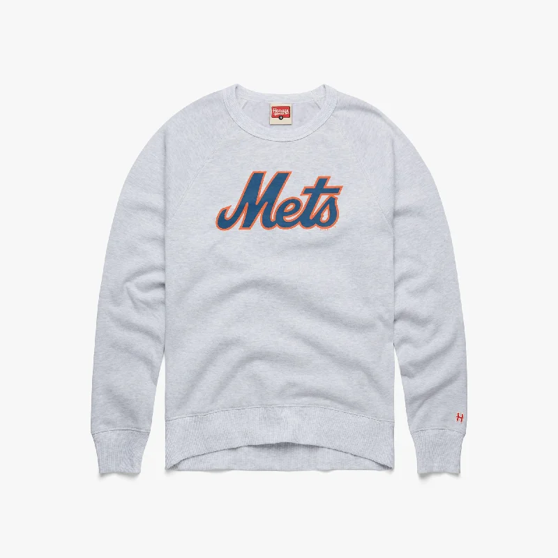 New York Mets Jersey Logo Crewneck