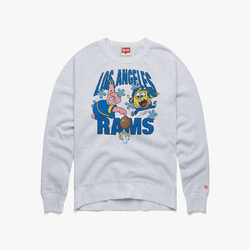 SpongeBob And Patrick X LA Rams Crewneck